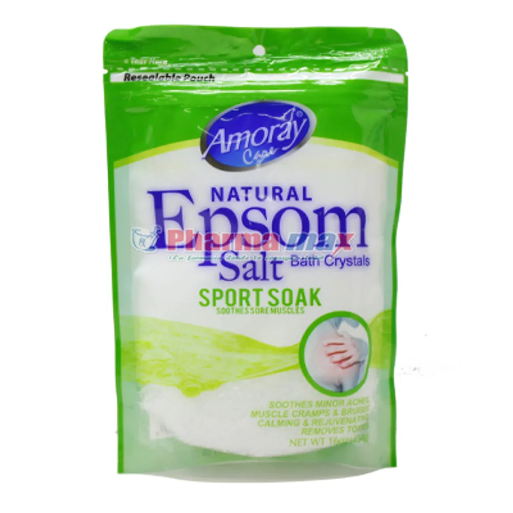 Amoray Epsom Salt Sport Soak 16oz