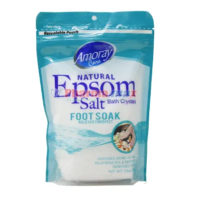 Amoray Epsom Salt Foot Soak 16 oz