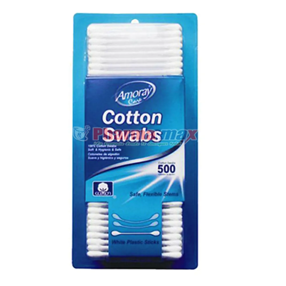 Amoray Cotton Swabs 500ct