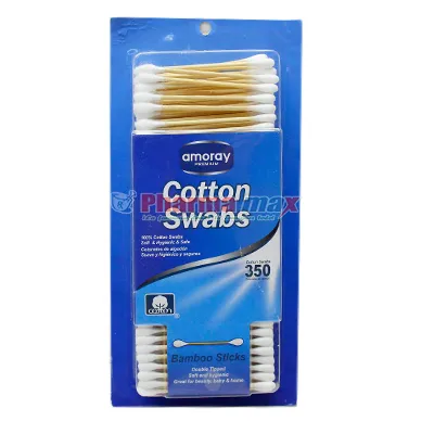 Amoray Cotton Swab Wood 350ct