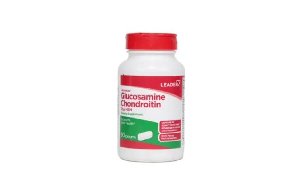 Leader Glucosamine Chondroitin Plus MSM 90 Caplets