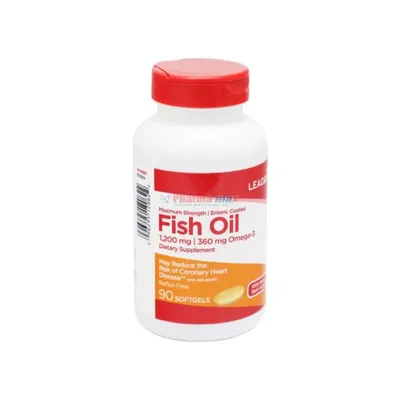 Leader Fish Oil 1,200mg 90 Softgels