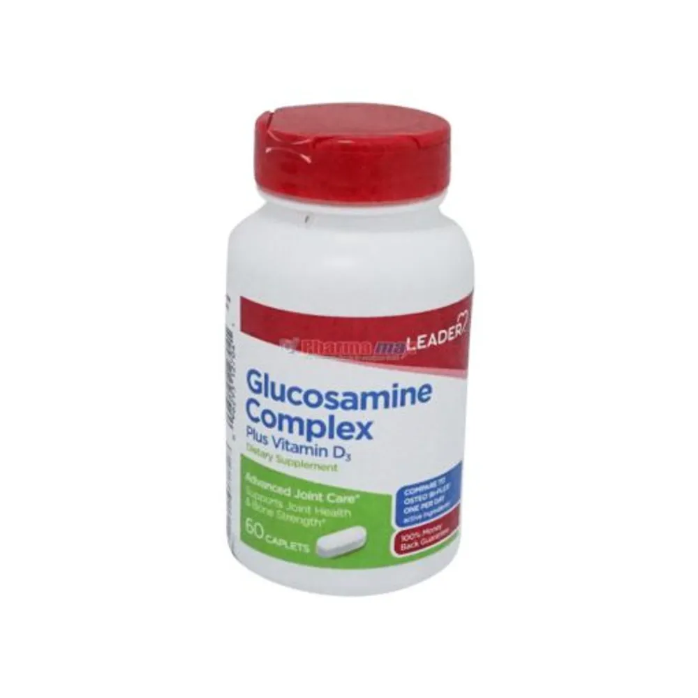 Leader Glucosamine Complex Plus D3 60 Caplets