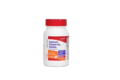 Leader Calcium Citrate + D3 Petites 120 Tablets