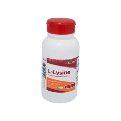 Leader L-Lysine 500mg 100 Tablets