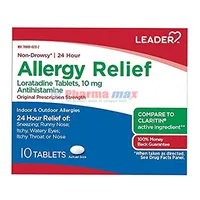 Leader Allergy Relief 10mg 10 tablets