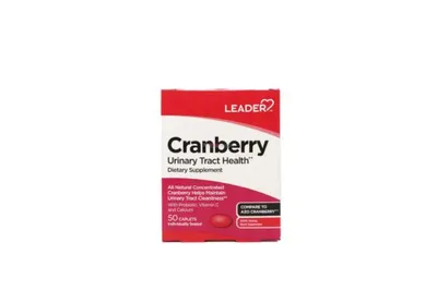 Leader Cranberry Urinary Tract Health 50 Caplets