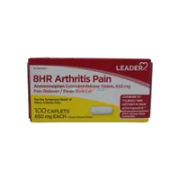 Leader 8hr Arthritis Pain 650mg 100 Caplets