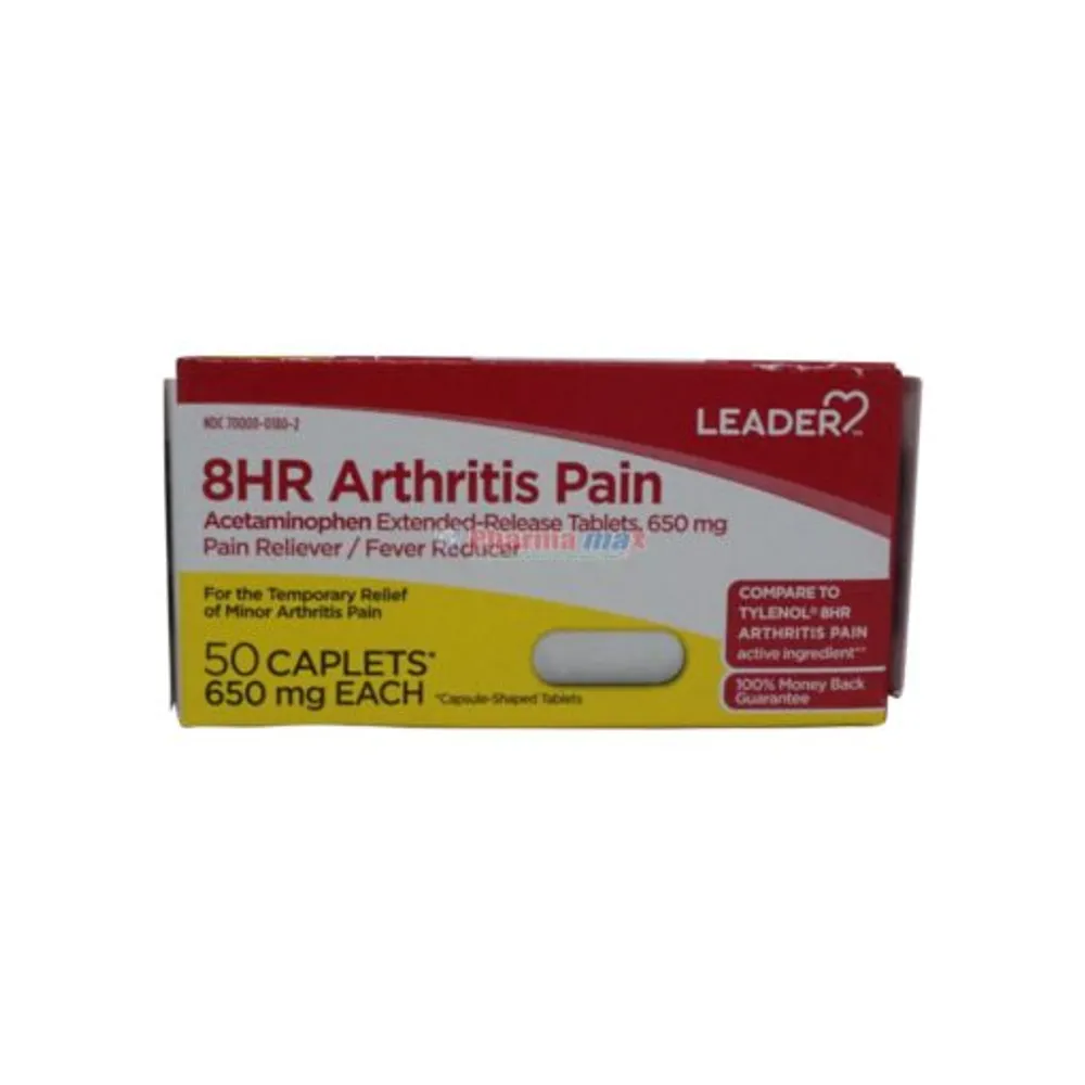 Leader Arthritis Pain 650mg 50 Caps