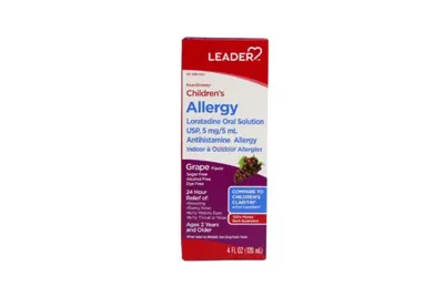 Leader Children’s Allergy Grape Flavor 4oz