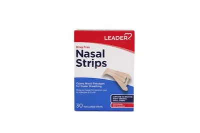 Leader Nasal Strips 30 Tan Large Strips