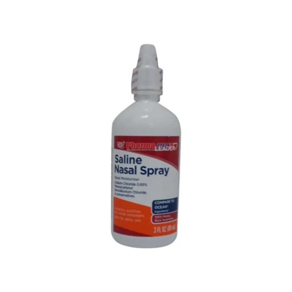 Leader Saline Nasal Spray 3oz