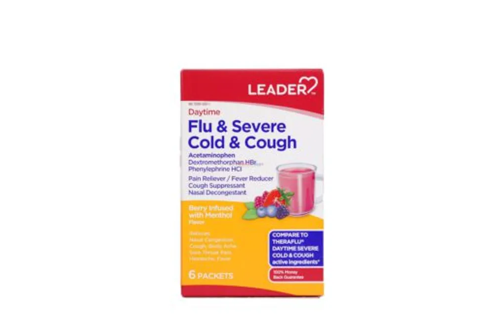 Leader Daytime Severe Cold & Cough 6pk