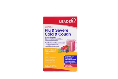 Leader Daytime Severe Cold & Cough 6pk