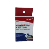 Leader Wart Remover Clear Strips 14 Strips