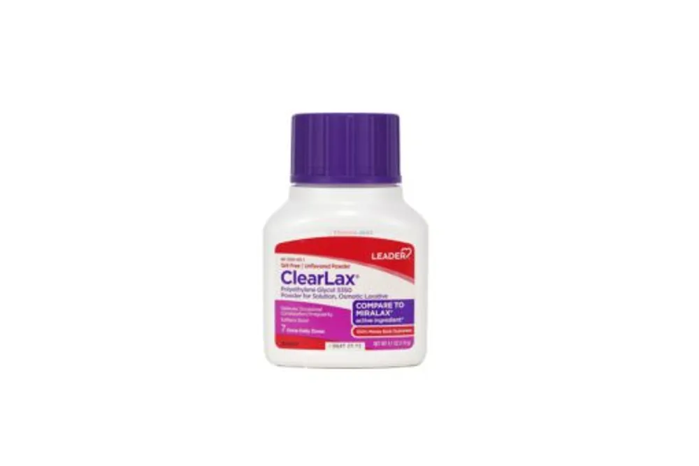 Leader ClearLax Unflavored Powder Laxative 4.1oz