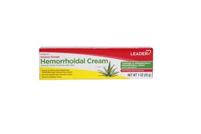 Leader Maximum Strength Hemorrhoidal Cream 1oz