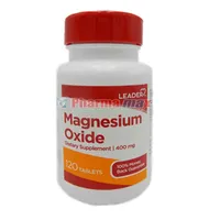 Leader Magnesium Oxide 120 Tabs