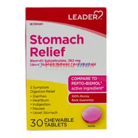 Leader Stomach Relief 30chewable tab