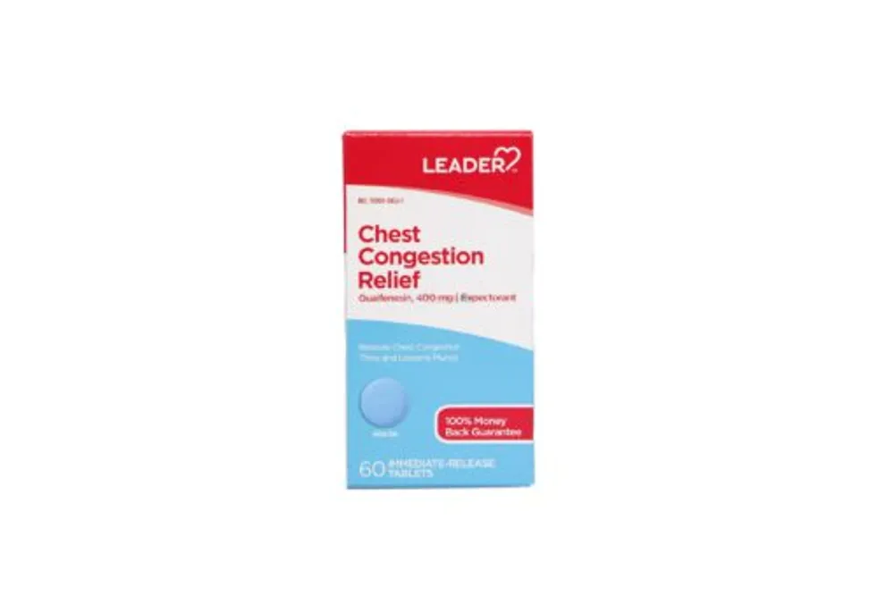 Leader Chest Congestion Relief 400mg 60 Tablets