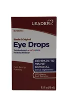 Leader Eye Drops Original Redness Reliever 0.5oz