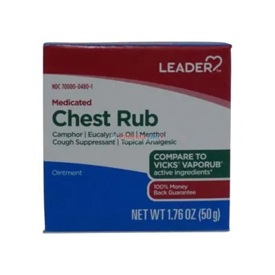 Leader Chest Rub Ointment 1.76oz