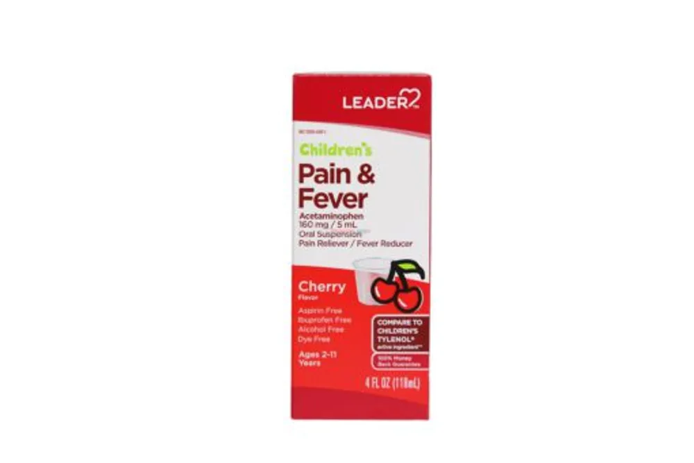 Leader Children’s Pain & Fever Cherry Flavor 4oz