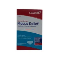 Leader Mucus Relief 1,200mg 14 Tablets