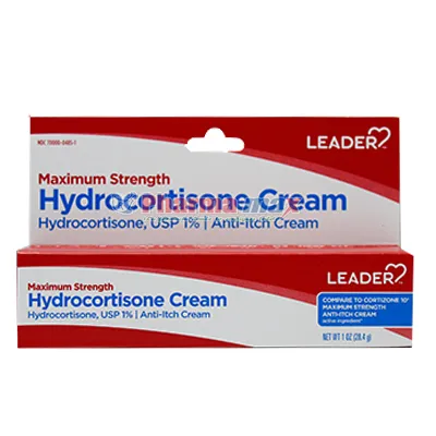 Leader Hydrocortisone Cream1oz