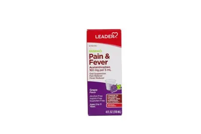 Leader Children’s Pain & Fever Grape Flavor 4oz