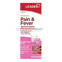 Leader Pain & Fever Child Bubble 4oz