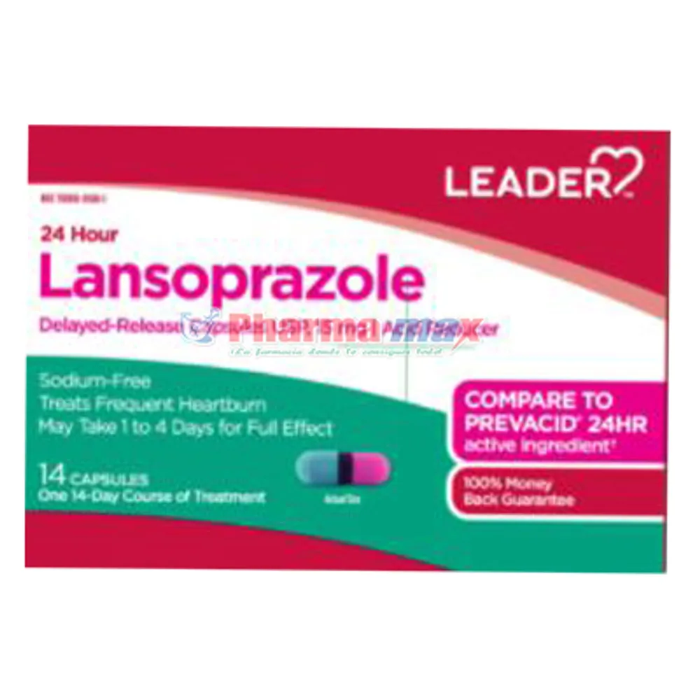 Leader Lansoprazole 15mg 14Cap