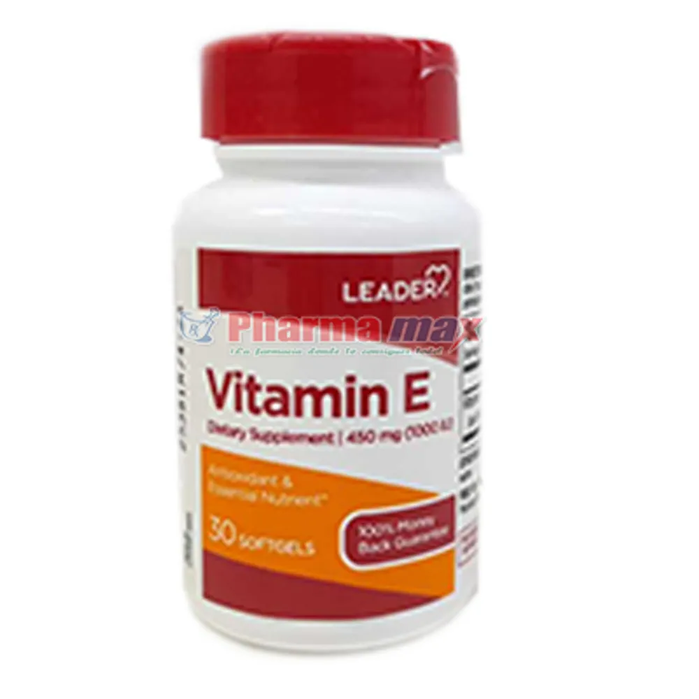 Leader Vitamin E 450mg 30cnt