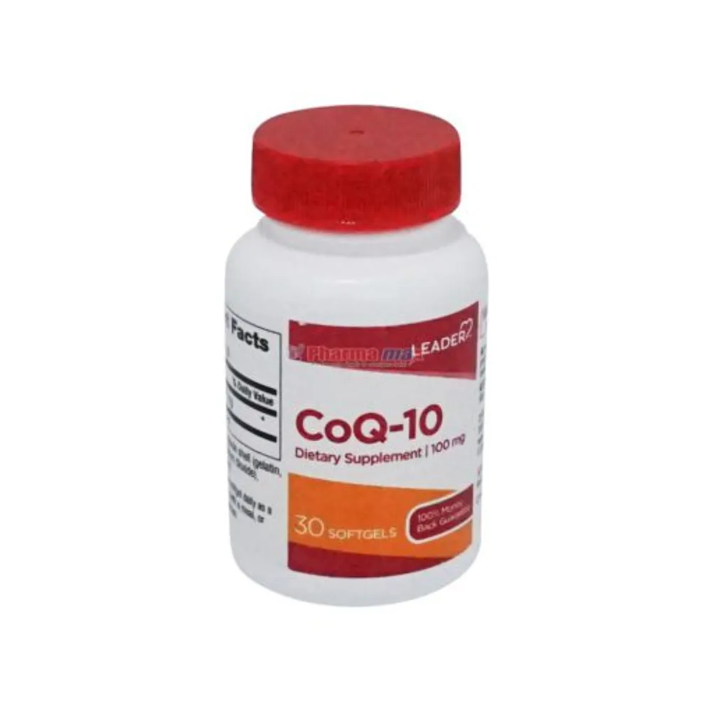 Leader CoQ-10 100mg 30 Softgels