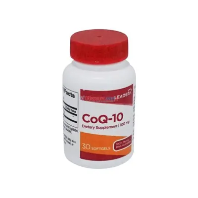 Leader CoQ-10 100mg 30 Softgels