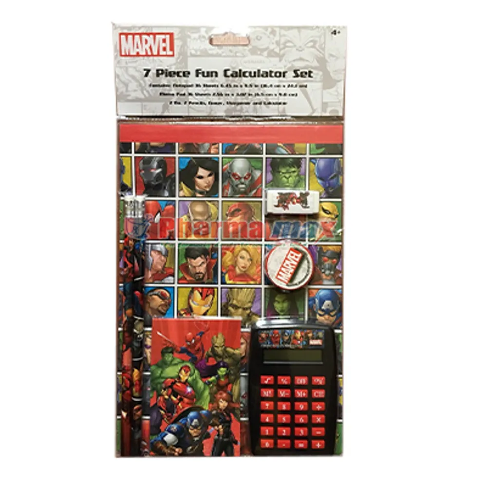 MARVEL SCHOOL SET 7pc