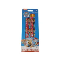 PAW PATROL PENCILS 6pk