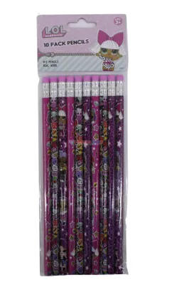 LOL WOOD PENCILS 10pk