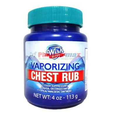 Wish Vaporub Chest 4oz