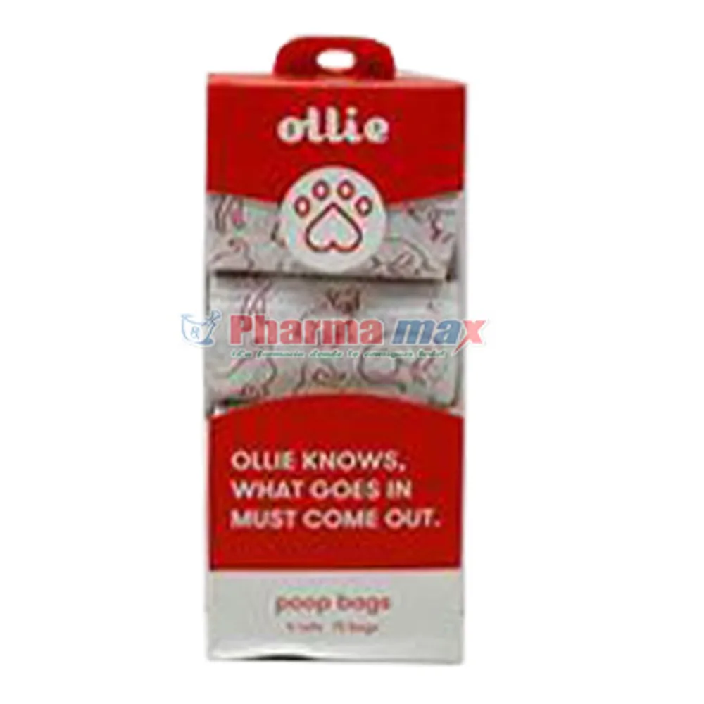 Ollie Pop Bags 4 Rolls 72ct