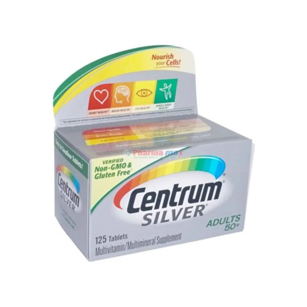 Centrum Silver Multivitmin Adults 50+ 125 Tablets