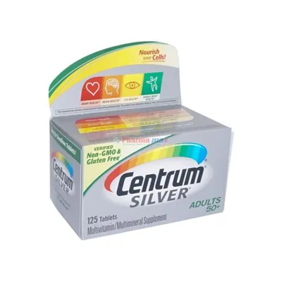 Centrum Silver Multivitmin Adults 50+ 125 Tablets