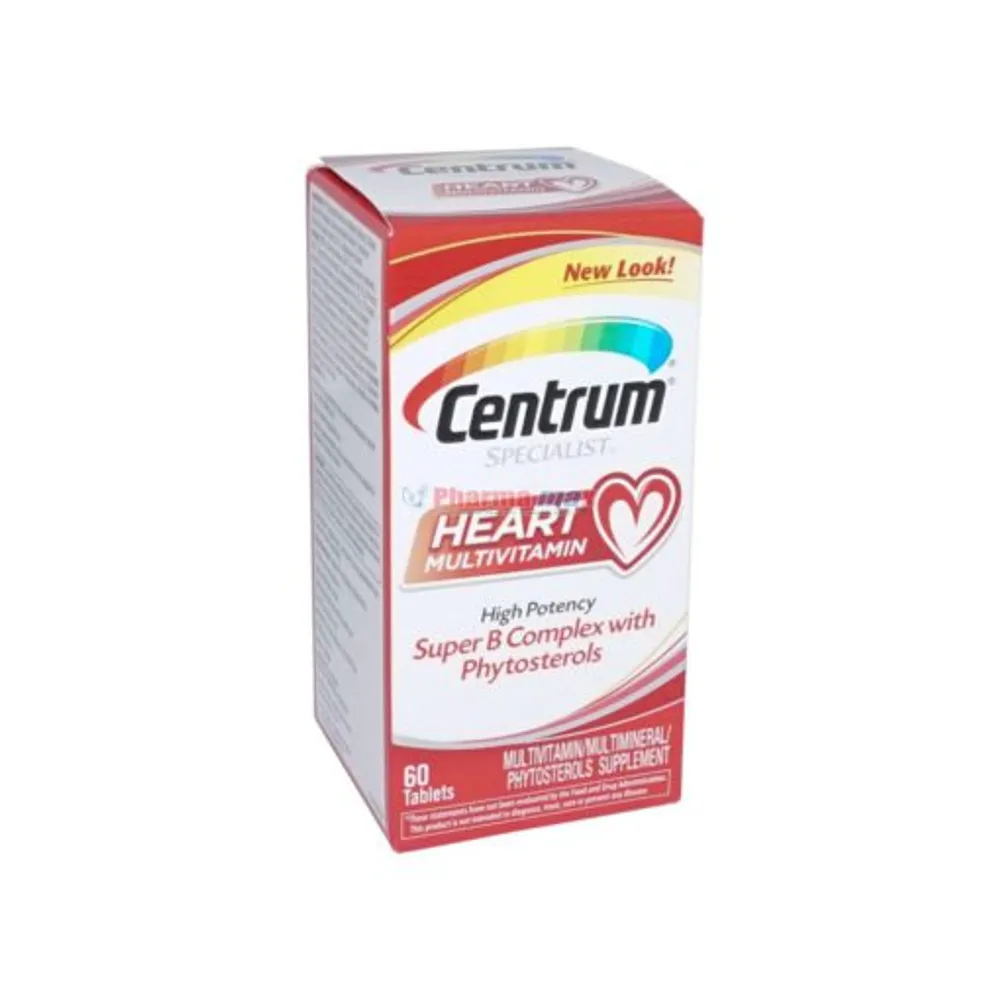 Centrum Heart Multivitamin 60 Tablets