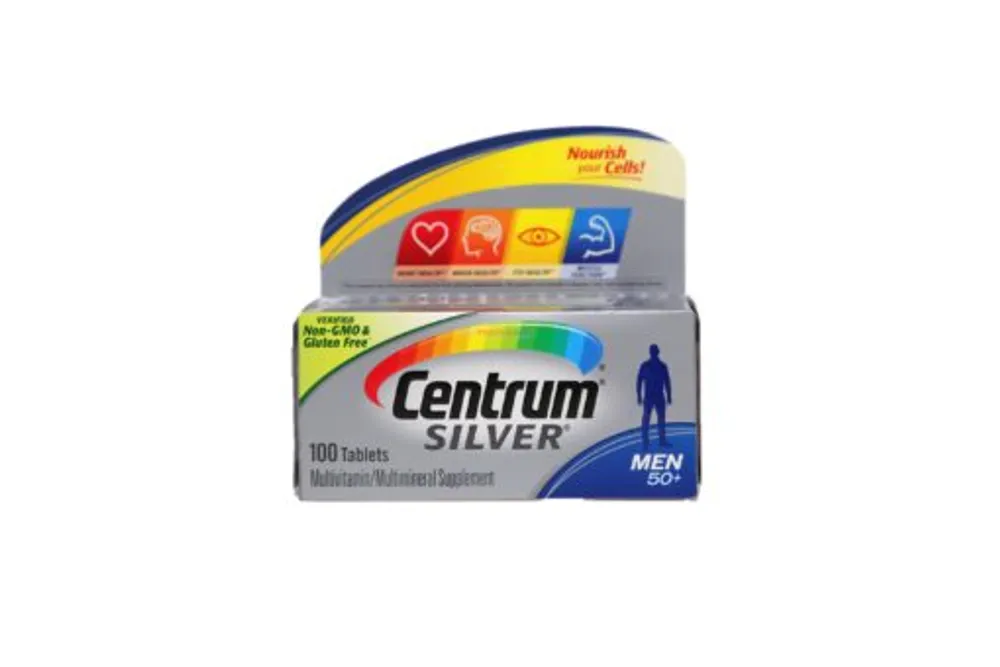 Centrum Silver Multivitamin Men 50+ 100 Tablets