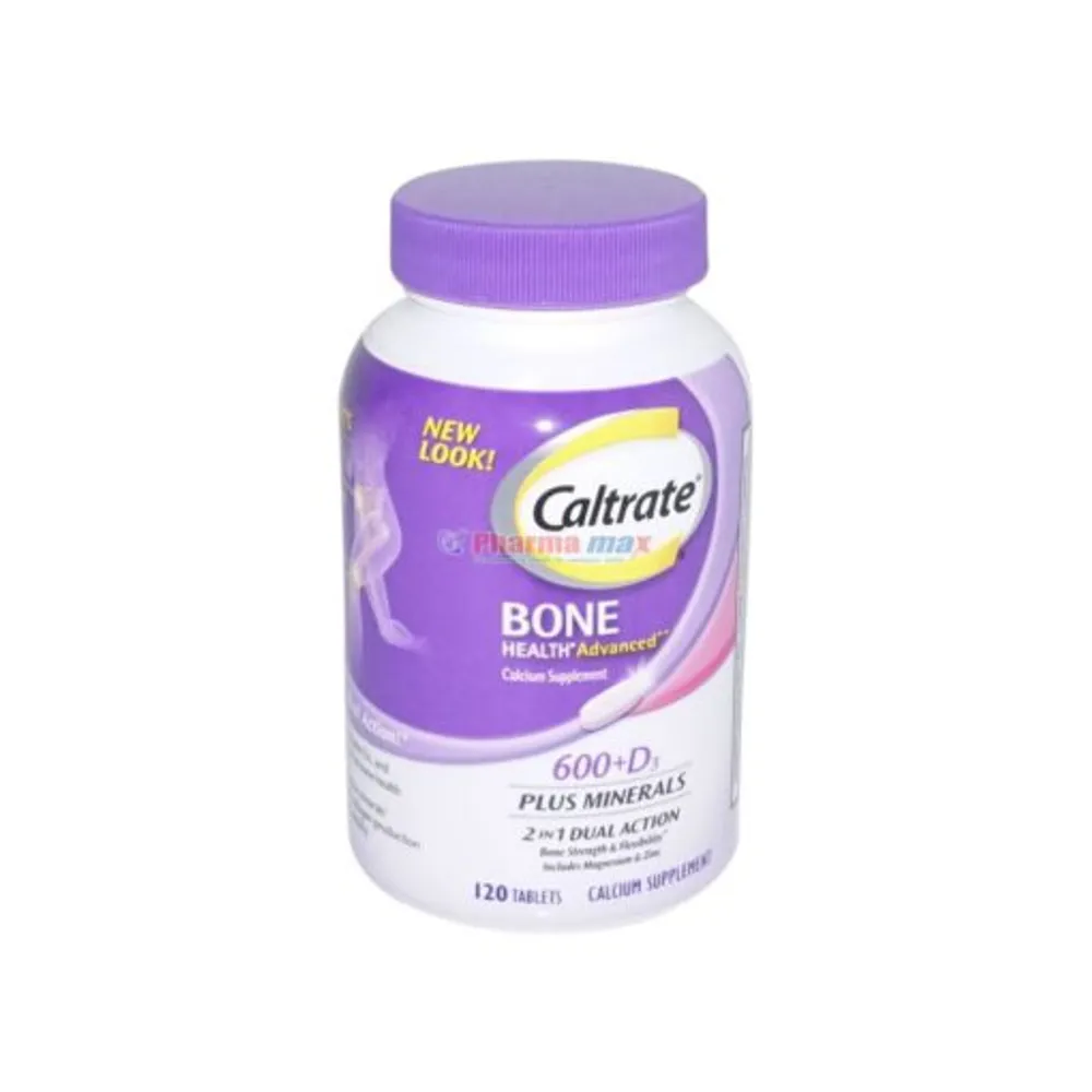 Caltrate Calcium Advanced 600 + D3 120 Tablets