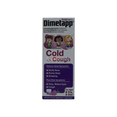 Dimetapp Children’s Cold & Cough Grape Flavor  4oz