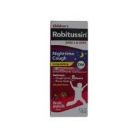 Robitussin Children’s Nighttime Cough DM Fruit Punch Flavor 4oz