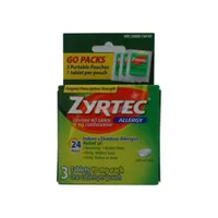 Zyrtec Allergy 10mg 3 Tablets
