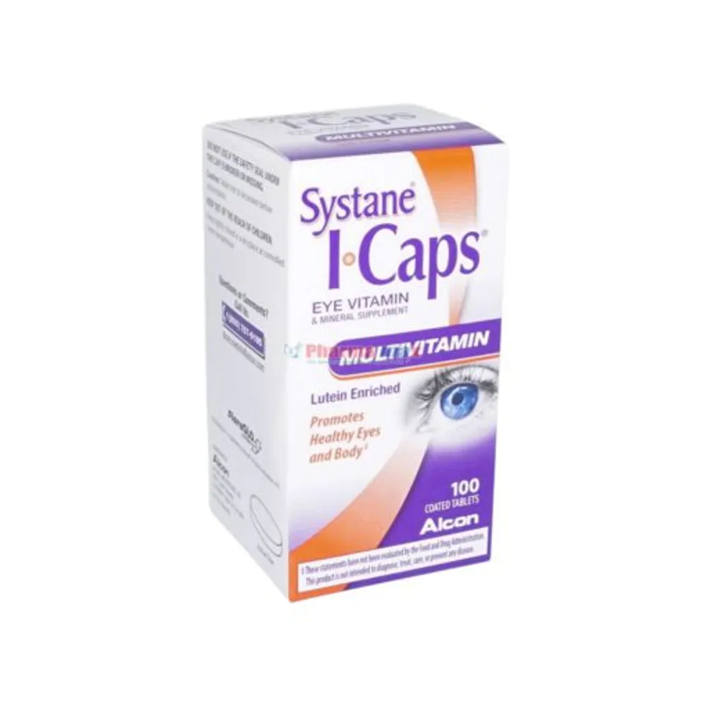 Systane I-Caps Eye Multivitamin 100 Tablets