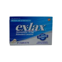 Ex-Lax Regular Strength 15mg 8 Tablets